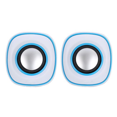 Haut-parleur USB Mini ordinateur portable Stéréo Sound Box Haut-parleur Prise audio 3,5 mm jt2605