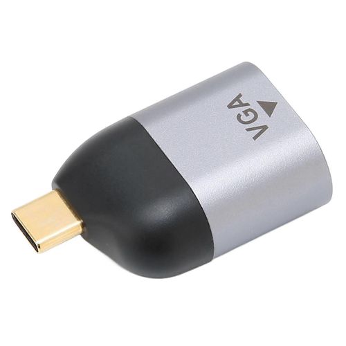 JORINDO JD0756 Adaptateur USB C vers VGA TypeC Adaptateur Mâle vers VGA Femelle pour Ordinateurs Portables Téléphones Portables PC