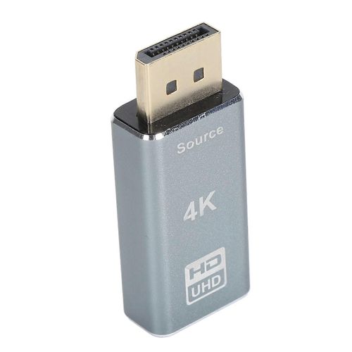 Adaptateur d'interface multimédia Displayport vers HD professionnel Plug and Play 4K 30Hz 1080P 120Hz pour l'affichage du projecteur TV