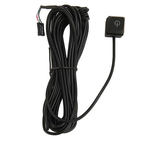 Extension du bouton d'alimentation PC Flexibilité externe Interrupteur d'alimentation PC Adaptateur de contrôle d'alimentation Câble Bouton hôte de l'ordinateur 5 mètres / 16,4 pieds