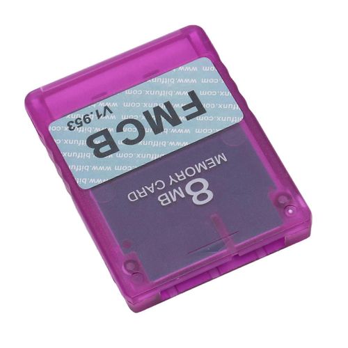 V1.953 Carte Mémoire Professional Opl Hd Loader Carte De Programme De Jeu Pour Accessoires De Console De Jeu 8 Mo Violet Transparent