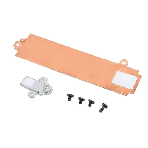 Couvercle du dissipateur thermique du SSD M.2 2280 avec support pour Alienware M15 R5 R6 G15 5510 5511 Couvercle du dissipateur thermique du disque dur en alliage d'aluminium
