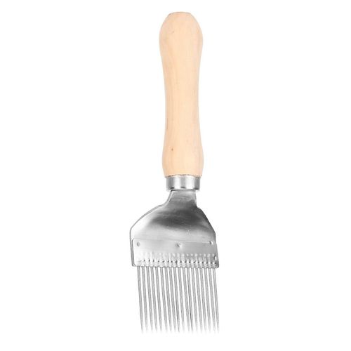 18 Tines Honey Cutter Acier inoxydable Débouchage Couteau Fourche Pelle Outils d'apiculture