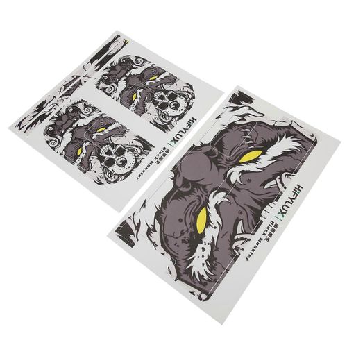 Autocollant De Console De Jeu Cool Funny Scratch Resistance Housse De Protection De Console De Jeu Anti-Poussière Pour Steam Deck Darkwatch