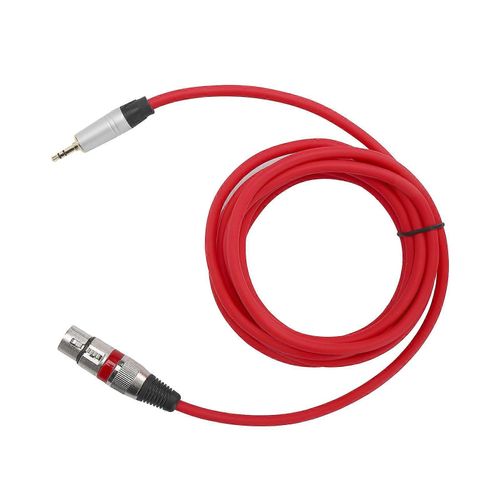 Câble adaptateur mâle vers XLR femelle 3,5 mm Câble audio 3 m Cordon pour accessoire microphone