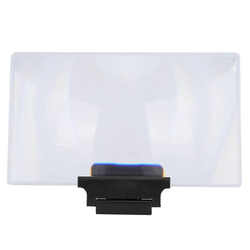 F6 Portable Pliant Affichage HD Acrylique Lentille Téléphone Portable Écran Vidéo Loupe Support Amplificateur