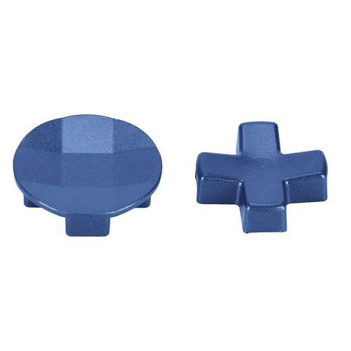 Pad D De Manette Bouton Directionnel De Remplacement Pavé Directionnel En Métal Faceted Standard D Pad Pour Xbox One Elite Elite Series 2 Bleu