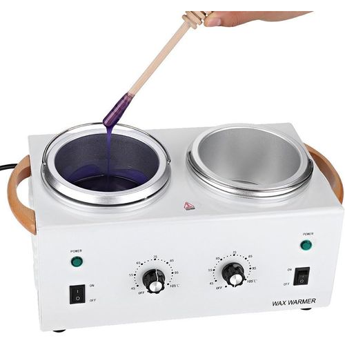 Kyaoayo-Pilation De Pot De Cire De Machine De Chauffe Cire Double, Chauffe Cire Électrique Professionnel Portable Avec Réglage De Température Réglable, Pour Femmes Hommes