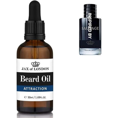Kyaoayo-Huile Barbe Attraction Pour Homme, Huile De Soin Pour La Barbe, Huile De Croissance Pour La Barbe Pour Homme, Composée De Vitamine E, D'huile D'amande, D'huile De Jojoba, Parfum Luxueux