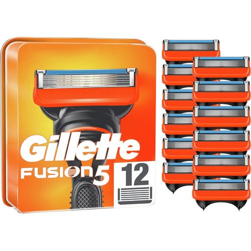 Kyaoayo-Fusion5 Lot De 12 Lames De Rasoir Pour Hommes