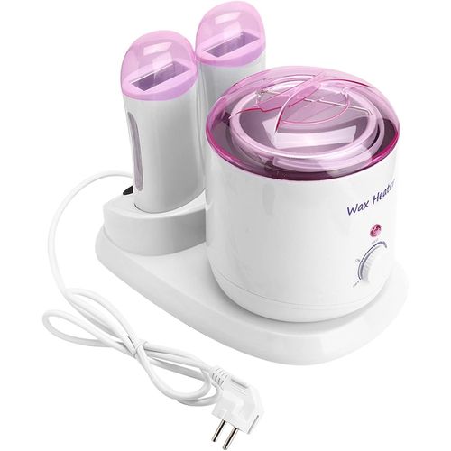 Kyaoayo-Chauffe Cire Epilation Professionnel, 2 Pièces 100g Chauffe Cartouche Cire + 800g Appareil Chauffe Cire Machine Chauffe Cire Cuve Et Roll Combiné, Pour Dépilatoire Cire C
