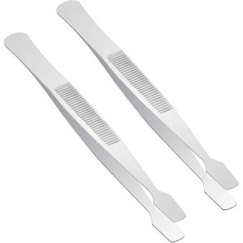 Kyaoayo-Lot De 2 Pinces À Épiler En Acier Inoxydable Pour Timbres, Documents, Développement Photo