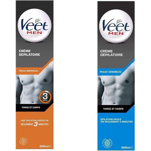 Kyaoayo-Men Crème Dépilatoire - Peaux Normales - 200 Ml (Crèmes Dépilatoires Peaux Normales & Sensibles)