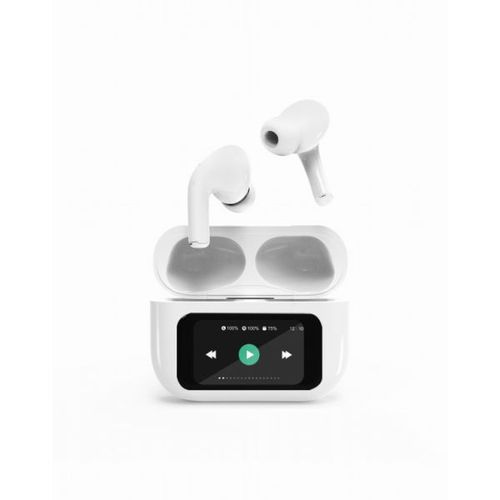AURICULARES GEMBIRD TWS-LCD-ANC-01-W BLANCO BT