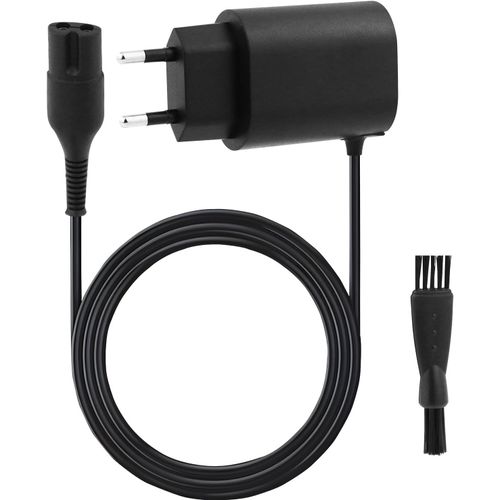 Kyaoayo-12v 0.4a Chargeur Rasoir Pour Braun Électrique Série 9 8 7 6 5 3 1, Câble De Charge Pour 3040s 3010s 3020s 3000s 790cc 9090cc 7020s 190s, Alimentation Tondeuses Avec Cordon 1m Et De Nettoyage