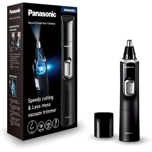 Kyaoayo-Er-Gn300-K503 Tondeuse Pour Poils De Nez Pour Hommes, Rasoir Électrique Haut De Gamme, Tondeuse Pour Le Nez, Les Oreilles Et Les Sourcils, Étanche, À Pile, Noir