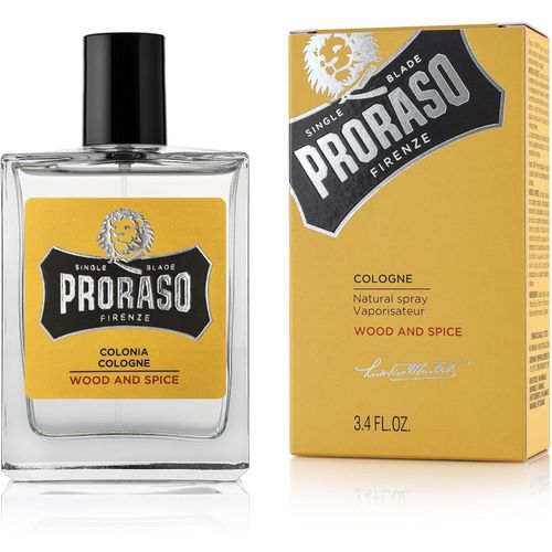 Kyaoayo-Eau De Cologne Wood & Spice (Flacon Vaporisateur De 100 Ml) ¿ Parfum Pour Homme À La Senteur Boisée Et Épicée ¿ Fabriqué En Italie 