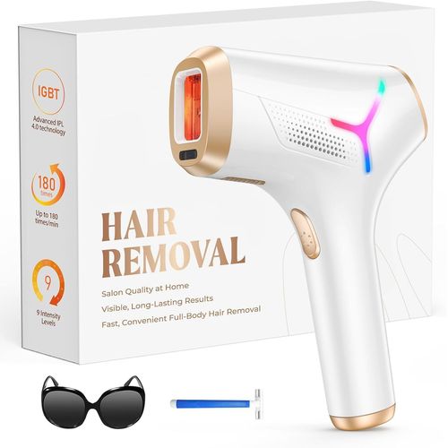 Kyaoayo-22j Épilateur Lumière Pulsée, Appareil Épilateur Laser 3 En 1-[Hr/Sr/Hr+] Épilation Sans Douleur, Ipl Hair Laser Removal Définitif Pour Vi /Aisselles/Crops [Femmes/Hommes]