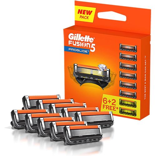 Kyaoayo-Fusion Proglide Lot De 8 Lames De Rasoir Manuelles Pour Homme 