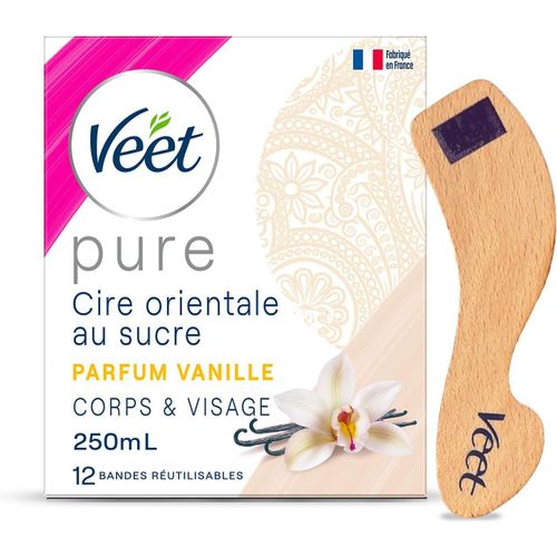 Kyaoayo-Pure - Cire C Au Sucre Et Vanille - Epilation Sans Bande, Vanille, 250 Ml