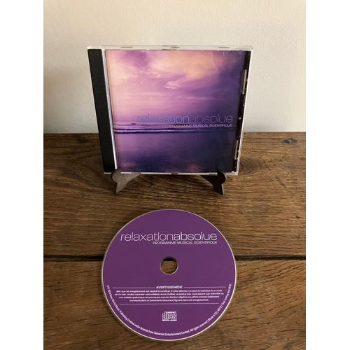 Cd-Relaxation Absolue-Programme Musical Scientifique 