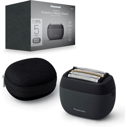 Kyaoayo-Es-Pv3b-K803 Série 900s Rasoir Électrique 5 Lames Pour Hommes, Utilisation À Sec Ou Sous L'eau, Capteur De Barbe Réactif, Usb-C, Étui De Transport, Noir Mat