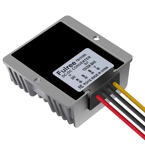 Convertisseur AC Vers DC 12V – Entrée 10-28V AC, Sortie 12V 5A, étanche IP67, Pour Voiture, Caméra, Pompe