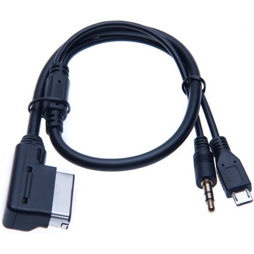Kyaoayo-Micro Usb Adaptateur Musique Interface Ami Mdi 3.5mm Compatible Avec Samsung Galaxy, Htc One, Huawei, Xperia, Lumia, Lg, Lenovo Mp3 Adaptateur Audio Chargeur Pour Voiture, Auto, Car, Cars