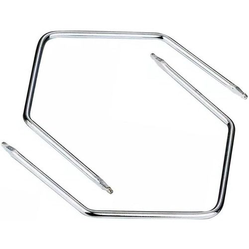KYAOAYO-A127-2 Étriers De Déverrouillage Cle Extraction Autoradio Compatibles Avec Opel - Delco Double Din Corsa Agila Astra Meriva Insignia Zafira Clef Extracteur D'Origine Autoradio