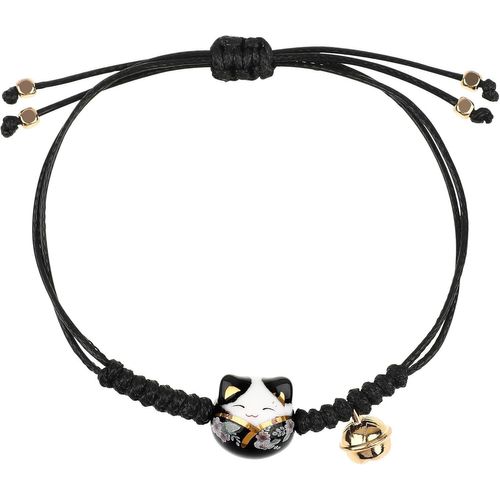 Bracelet Tressé Porte-Bonheur Réglable Avec Cloche En Forme De Chat, Pendentif À La Main, Pour Amis, Femme, Homme, Saint-Valentin, Cadeau Fête Des Mères