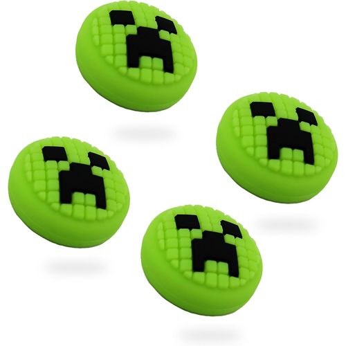 Lot De 4 Capuchons De Joystick Compatibles Avec Nintendo Switch Grip Joy Con Grip Thumbstick Grip Switch Lite Oled Accessoires Thumb Grips Nintendo Switch | Accessoires Steam Deck (Vert)