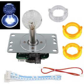 Arcade Led Joystick Style Fight Game Joystick Led Stick Retro Joy Circular Octagonal Limiter For Retro Pie Raspberry Pi Mame Jamma
