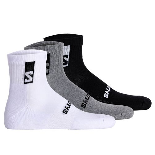 Salomon - Everyday Ankle 3-Pack - Chaussettes Multifonctions Taille 36-38, Blanc