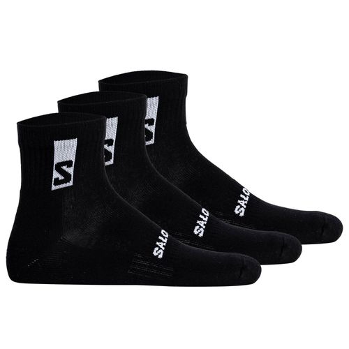Salomon - Everyday Ankle 3-Pack - Chaussettes Multifonctions Taille 36-38, Noir
