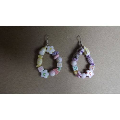 Boucles D'Oreilles En Perles