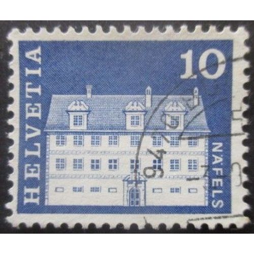 Suisse N°816 Palais A Nafels Oblitéré