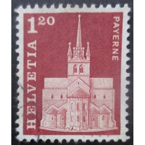 Suisse N°822 Abbaye De Payerne Oblitéré