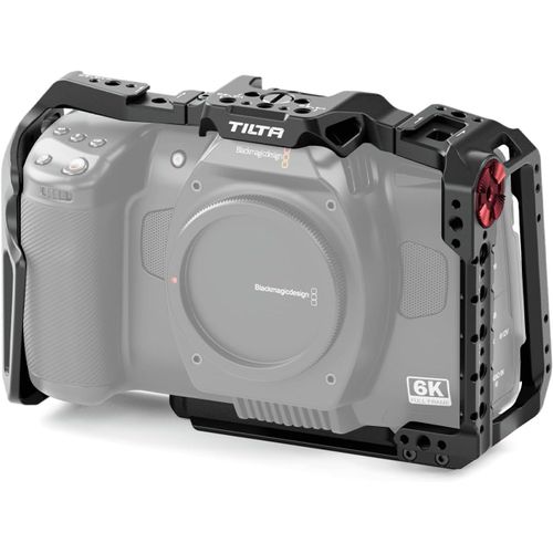 Bmcc 6K Cage, Cage De Caméra Complète Compatible Avec Bmcc 6K, Blackmagic Cinema Camera 6K Avec Support De Montage D'Accessoires Pour La Poignée De Batterie - Noir Ta-T64-Fcc-B[GOP6250837]