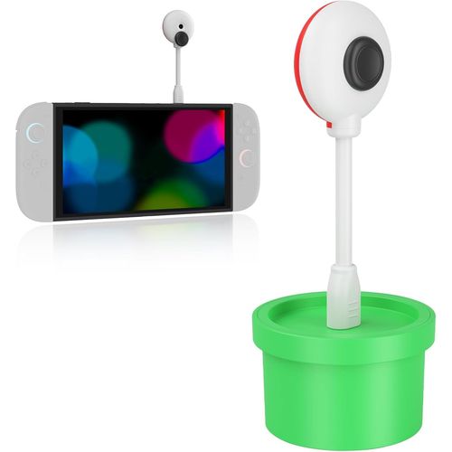 Caméra Pour Switch 2 - Caméra Plante - Vidéo Hd 720p, Plug And Play, Accessoires Compatible Avec Nintendo Switch 2[Gop6250195]