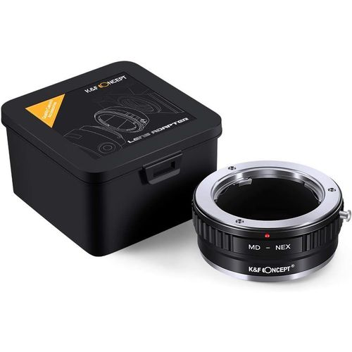 Adaptateur Monture Bague D'Adaptation En Métal Pour Objectif Minolta Md Mc Vers Boîtier D'Appareil Photo De Caméra Sony Nex (E-Mount)[GOP6251478]