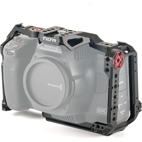 Cage Complète Compatible Avec Bmpcc 6K Pro Demi-Cage Amovible Pour Caméra Blackmagic Pocket Cinema Camera 6K Pro Kit De Fabrication De Films Lightweigt Durable Noir Ta-T11-Fcc-B[GOP6251557]