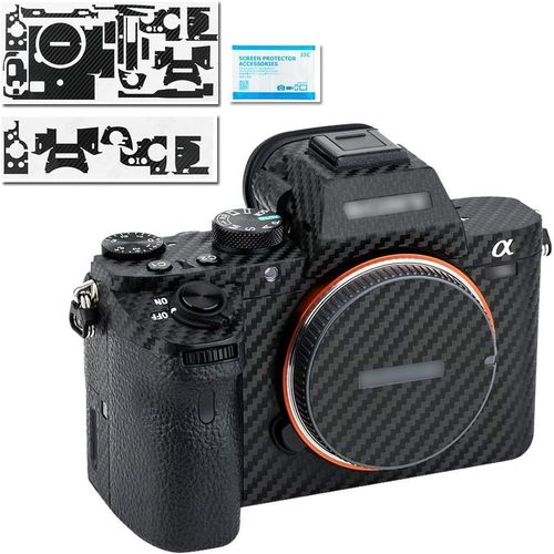 Autocollant Pour Appareil Photo Reflex Numérique Sony Alpha A7Ii, A7S Mark Ii, A7R Mark Ii, 3M En Fibre De Carbone Film De Protection[GOP6250783]