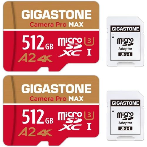 [5 Ans Récupération De Données Gratuite] Carte Mémoire 512go Lot De 2 Cartes, Camera Pro Max, Vitesse 160/100 Mo/S. Pour Gopro, Dji, Drone, 4k Video A2 V30 U3 Microsdxc Avec Adapta[Gop6253489]-Old Jamaica Ginger Beer