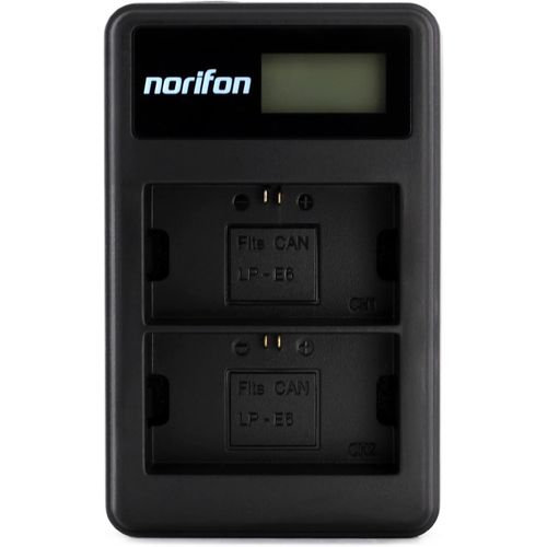 Lp-E6 Double Canal Lcd Usb Chargeur Pour Canon Eos 5D Mark Ii, Eos 5D Mark Iii, Eos 5D Mark2, Eos 5Ds, Eos 5Ds R, Eos 60D, Eos 60Da, Eos 6D, Eos 70D, Eos 7D, Eos 7D Mark Ii Et Plus[GOP6255020]