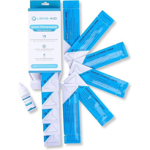 Kit De Nettoyage Capteur Plein Format 12X Écouvillons 24Mm + Liquide Antistatique Compatible Avec Sony, Nikon, Canon Individuels, Doux, Efficaces[GOP6254401]
