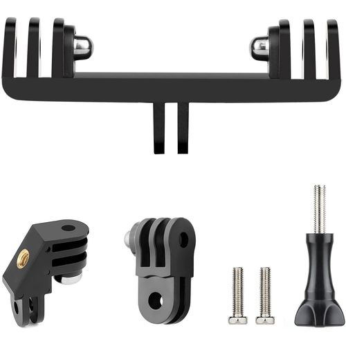 Double Adaptateur De Montage Double, Adaptateur De Montage Coudé À 90 Degrés, Dji Osmo, Sjcam Et Plus Encore[GOP6255035]