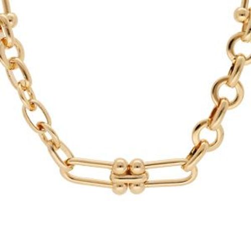 Collier Plaqué Or 40+7cm
