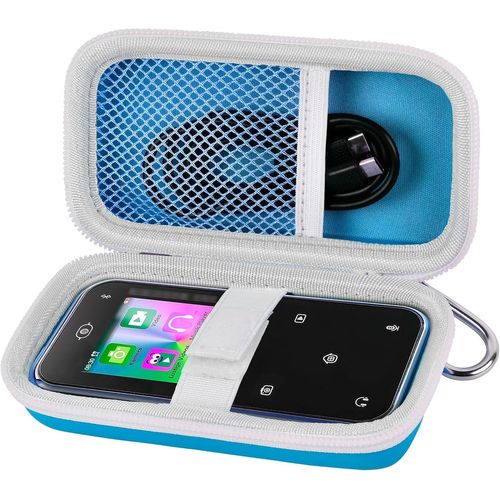 Étui Pour Vtech Kidizoom Snap Touch Blue - Format Smartphone À Écran Tactile - Support Pour Appareils Photo Numériques - Jouet - Rangement Pour Appareil Photo D'Enfant - Câble Usb [GOP6256263]