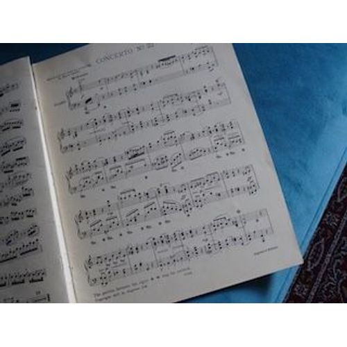 Partition Viotti Concerto En La Mineur N°22 , Violon Et Piano