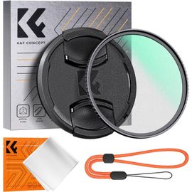 Filtre 82Mm Black-Mist 1/8 Diffusion Et Bouchon D'Objectif Et Chiffon Et Petite Dragonne Pour Objectif Appareil Photo K Série[GOP6256115]